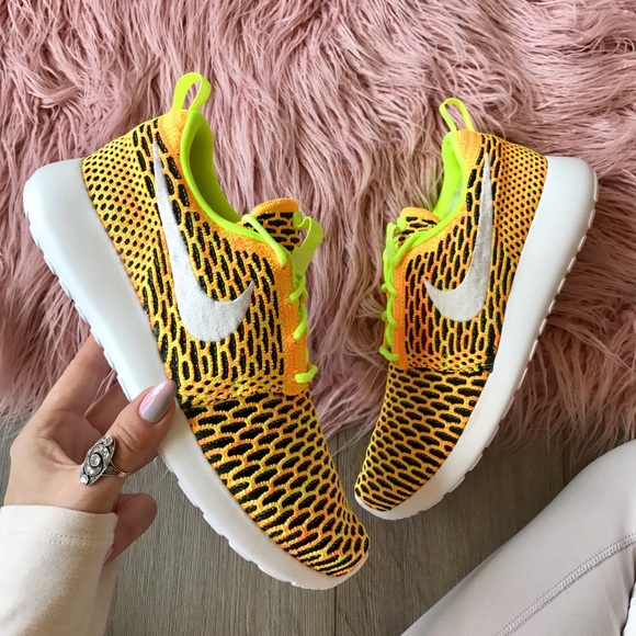 Nike Women's Yellow Sneakers - Picture 2 of 8